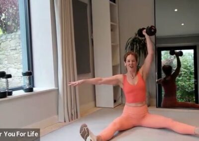 Resistance training with Clare 32: Full body, focus on posterior chain